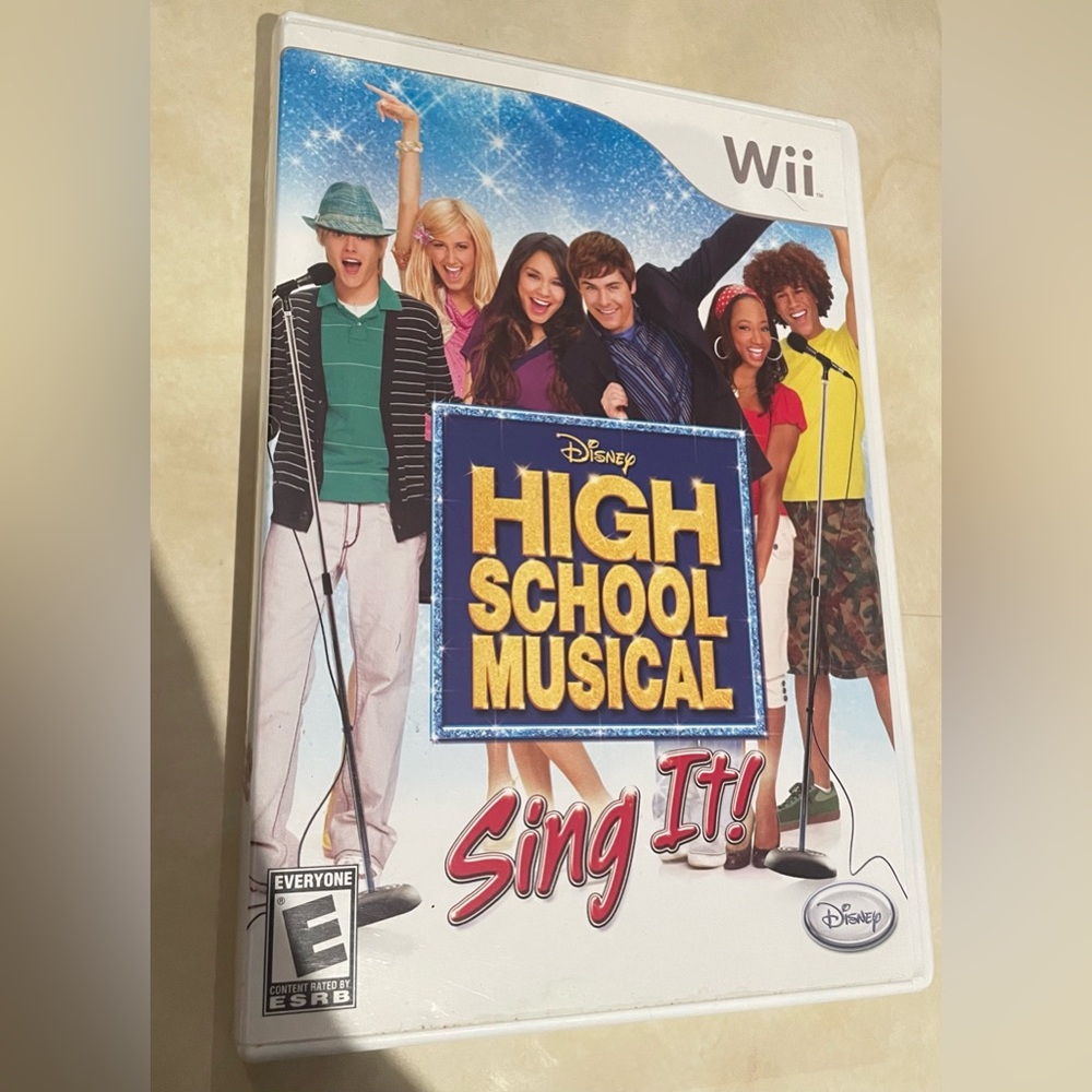 High school musical 2 Wii game